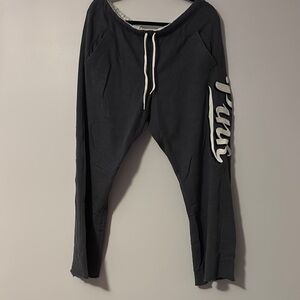 VS PINK Sweatpants with White Drawstring